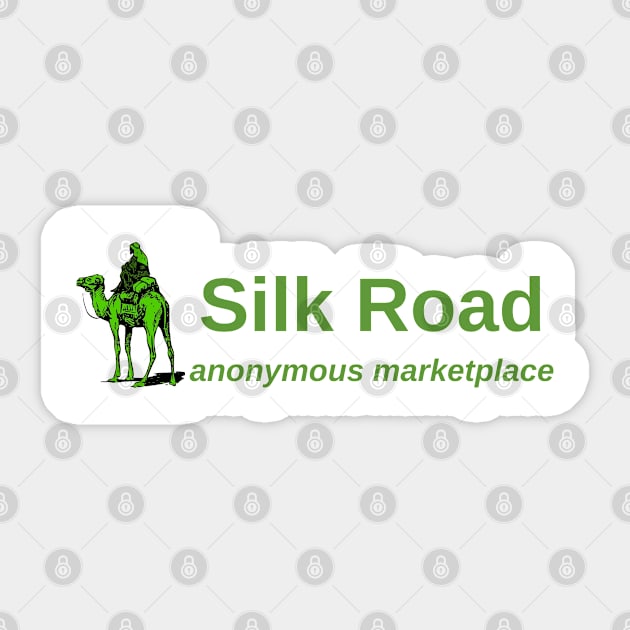 Silk Road anonymous marketplace Sticker by willpate